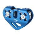 thumbnail image 1 of Lixada 30kN Cable Trolley Pulley with Ball Bearing Rock Climbing Caving Aloft Work Rescue, 1 of 7