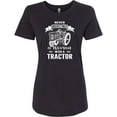 thumbnail image 3 of Inktastic Tractor Woman Women's T-Shirt, 3 of 5