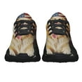 thumbnail image 5 of Golden Retriever American flag Shoes Sneakers Black Size 9.5, 5 of 7