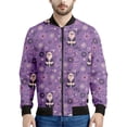 thumbnail image 2 of Chaqueta de vuelo con estampado 3D de panda de dibujos animados kawaii para hombre y mujer, estilo harajuku, hip hop, unisex, estilo callejero, 2 of 5