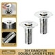 thumbnail image 1 of Aparatos de cocina, Accesorios de cocina, Colador de pelos, Tapón para lavabo de baño, Colador con filtro extraíble de acero inoxidable, Tapón para lavabo, Reemplazo de desagüe de suelo, 1 of 3