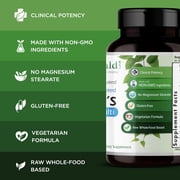 Emerald Labs Mens 1-Daily Multi - Multivitamin with Methylated Folate, Extra Zinc and Lycopene to Support Healthy Prostate, Energy Levels, Bone Strength - 30 Vegetable Capsules