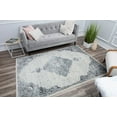thumbnail image 4 of Harper HY50F Snowdrop Transitional Vintage White Area Rug, 8'x10', 4 of 5