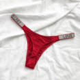 thumbnail image 1 of Sexy diamantes de imitación Fitness deportes Hip Lifting ropa interior cintura baja alta horquilla Bikini media funda en forma de T bragas Sexy ropa interior Tan Jianjun unisex, 1 of 2
