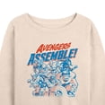 thumbnail image 3 of Marvel The Avengers - Assemble Group - Women's French Terry Pullover Sweatshirt, 3 of 5