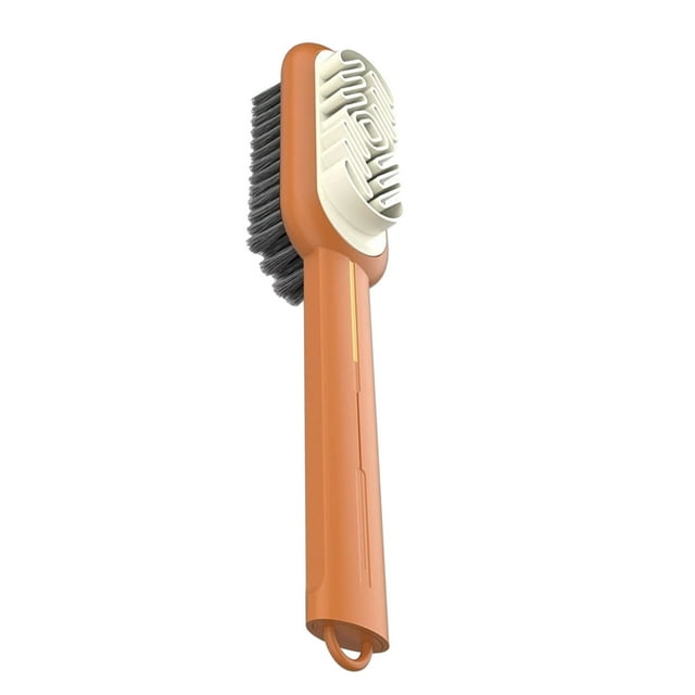 Thinsony Wide Applications Clothes Board Household Cleaning Tool Brush Long Handle Premium Compact Orange