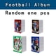 thumbnail image 3 of 2025 Álbum de cartas de fútbol para niños, carpeta con portatarjetas de estrellas de 240 piezas, libro de colección, regalo de juguete, novedad de, 3 of 5