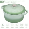 thumbnail image 3 of Set Dutch Oven VORRINGARD de hierro fundido esmaltado, 6 litros, con masa madre, 3 of 9