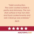 thumbnail image 7 of Rachael Ray Create Delicious Aluminum Nonstick Steam Set, 3-Quart, Red Shimmer, 7 of 7