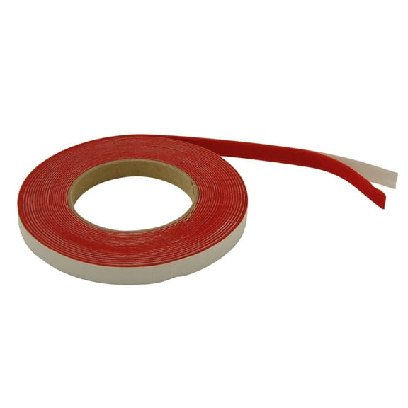 JVCC Acrylic Craft Felt Tape [1mm thick felt] (ACF-06): 1/2 in. x 25 ft. (Red)