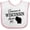 White and Pink, variant on Inktastic Someone in Wisconsin Loves Me Boys or Girls Baby Bib