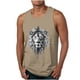 thumbnail image 1 of Tanques para Hombre para el Verano Solto Chaleco Impresión Deportivo Cuello Redondo, Casual, 1 of 3