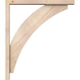 thumbnail image 3 of Ekena Millwork 3 1/2"W x 26"D x 30"H Thorton Block Smooth Bracket w/ Offset Brace, Douglas Fir, 3 of 25