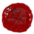 thumbnail image 3 of Gorro De Hecho A Mano Del Sombrero Del Bebé Del Niño Red Sunnimix Ganchillo hecho a mano Sombrero, 3 of 8