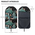 thumbnail image 7 of POLERO Front Seat Cover Machine Washable Microfiber, Compatible with Van Truck Seat, for Cars Trucks SUVs, Mushroom Snail Print, 7 of 7