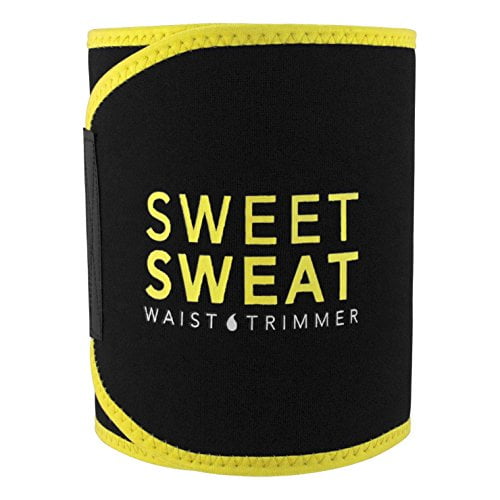 Sweet Sweat Waist Trimmer with Sample of Sweet Sweat Workout Enhancer gel, Medium by Sports Research