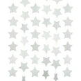 thumbnail image 4 of 4 Pcs Glitter Silver Star Garland for Ramadan EID Decor,Bexikou 52Ft Reflective Star Paper Garland Twinkle Little Star Party Garlands for Baby Shower Birthday Holiday Wedding Anniversary Theme Party, 4 of 6