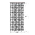 thumbnail image 5 of White Highland Cow Bathtub Flower Pattern Shower Curtain 36"x72" ,Bathroom Decorative Shower Curtains Set with 12 Hooks,Modern Waterproof Washable Shower Curtain, 5 of 6