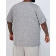 thumbnail image 3 of Real Essentials 3 Pack: Men’s Big & Tall Tech Stretch Long-Sleeve & Short-Sleeve Dry-Fit T-Shirt (3XT-5XT), 3 of 5