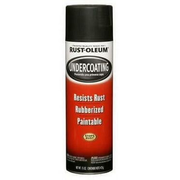 2Pc Rust-Oleum 248657 Automotive Rubberized Undercoating Spray, 15 Oz