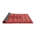 thumbnail image 2 of Ahgly Company Indoor Rectangle Abstract Red Modern Area Rugs, 7' x 10', 2 of 4