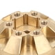 thumbnail image 2 of Cubo hexagonal de rueda, 1 par de cubo hexagonal de rueda de latón para coche RC para coche RC Rueda de coche RC Hex. Claridad notable, 2 of 8