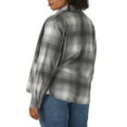 thumbnail image 2 of LEE RIDERS WOMEN'S PLUS LONG SLEEVE BUTTON UP FLEECE SHIRT, 2 of 4