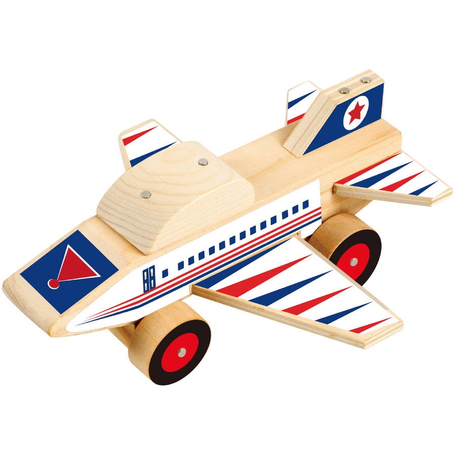 Create + Learn Build an Airplane Kid's Project Kit, Model 1056