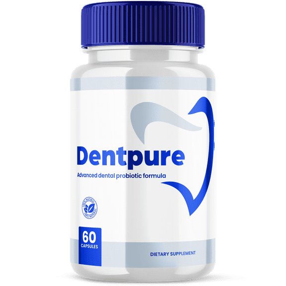 Dentpure Advanced Dental Probiotic Formula for Healthy Teeth and Gums All Natural 60 Capsules