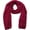 D-wine Red, variant on Winter Scarf for Women Men, Thick Warm Blanket Chunky Scarves