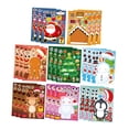 thumbnail image 4 of 24 hojas de pegatinas navideñas para niños, pegatinas navideñas para hacer caras, recuerdos de fiesta para niños pequeños, para manualidades y juegos, 4 of 8