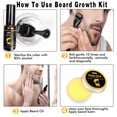thumbnail image 5 of RAGUPEL 2026 New Men'S Beard Grooming Set,Beard Care Set,Growth Solution,Shampoo,Electric Clipper,Double-Sided Comb,Beard Brush Shampoo,Styling Board Roller,Apron,Valentine'S Day,Father'S Day Gift, 5 of 7