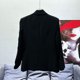thumbnail image 2 of Chaqueta Bomber Harajuku BF para hombre y mujer, traje negro con cadena, abrigo Unisex holgado de talla grande, ropa de calle de otoño, 2 of 5