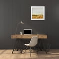 thumbnail image 3 of OToole, Tim 20x20 White Modern Wood Framed Museum Art Print Titled - Gold Horizon I, 3 of 4