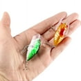 thumbnail image 3 of 2PC 4cm 6g Floating Water Fishing Lures Jigs Simulate Cicada-Shaped Bait, Artificial Sweet Swimming Fishhook, For Outdoor Fish, 3 of 8