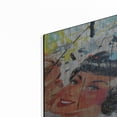 thumbnail image 2 of Luxe Metal Art 'Good Bye Kiss' by David Drioton, Metal Wall Art, 24"x36", 2 of 7