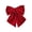 L67, variant on WWG Christmas Velvet Bow Ornament, Hanging Bow Decoration with Loop, Three Dimensional Structured Shape, Wrinkle Resistant, Reusable, for Christmas Tree, Wreath, Garland, Entryway, Window, Fireplace