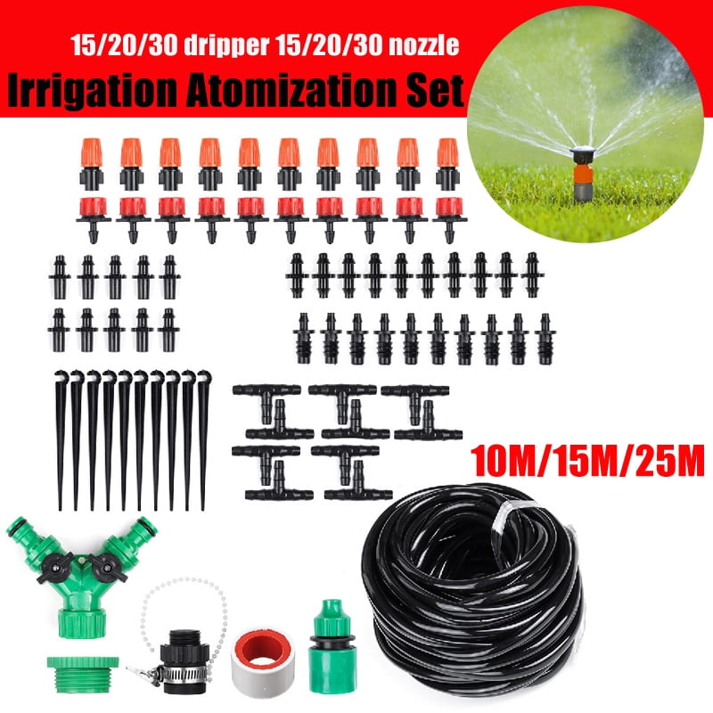 Water up to 20 Plants with This kit Automatic Watering Kit for Container and Hanging Baskets