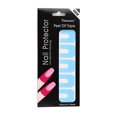 thumbnail image 4 of Soidarity 1 Juego de cinta pelacables, protección contra salpicaduras, pegatinas para huellas dactilares en forma de U, pegatinas para protección de la Arte de uñas azul Soidarity CE0896-02B, 4 of 6