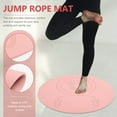 thumbnail image 5 of OULII Kids Jump Rope Mat TPE Material NonSlip Sound Proof Workout Mat for Home Use Pink 72.0 x 24.0 Inches, 5 of 5