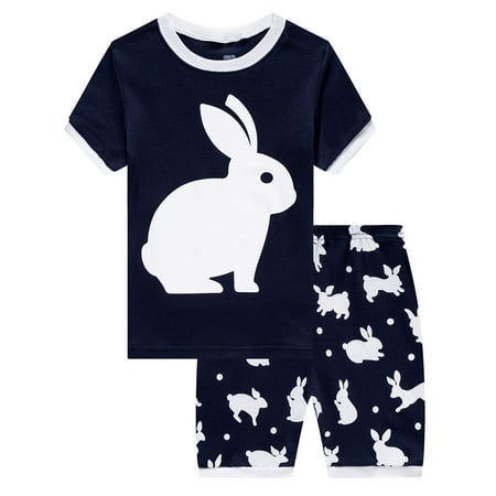 

Baby Girls Boy Easter Pajamas Kids Bunny Cotton Pjs children Rabbit Jammies Toddler Size 18-24 Months