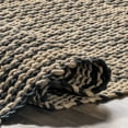 thumbnail image 2 of nuLOOM Josilyn Striped Jute Tasseled Area Rug, 5' x 8', Natural, 2 of 9