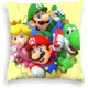 thumbnail image 3 of Funda de cojín de Mario Bros, funda de sofá de Anime Kawaii Super Mario, cojines decorativos para el hogar, regalos para niños, 45 x 45 cm, 3 of 5