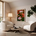 thumbnail image 3 of pink chrysanthemum flowers - Carmel Valley California Photography Flowers Floral Nature Garden Botanical Pastel Scenic Oak Framed Wall Art Print 12 x 18 inches, 3 of 59