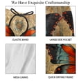 thumbnail image 4 of luoweisi Men's Beach Shorts Quick Dry Swim Trunks with Mesh Lining Butterfly L, 4 of 5