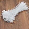 thumbnail image 4 of 5000pcs 8cm Plastic Tag Fasteners Tag Snap Lock Clothing Tag Security Loops (White), 4 of 4
