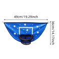 thumbnail image 3 of CJiaWei Trampoline Basketball Hoop Goal Kit Trampoline Basketball Attachment With Enclosure 1 Mini And 1 For Kids Adults Indoor Outdoor Play Game Easy To Install, 3 of 5