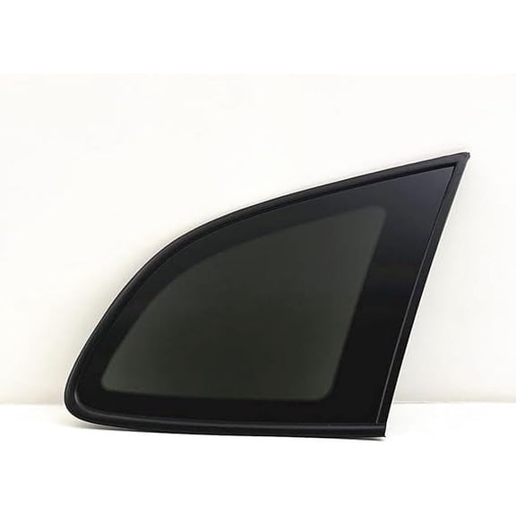 Tempered Passenger Right Side Quarter Window Quarter Glass Compatible with Hyundai Santa Fe 2007-2012 Models