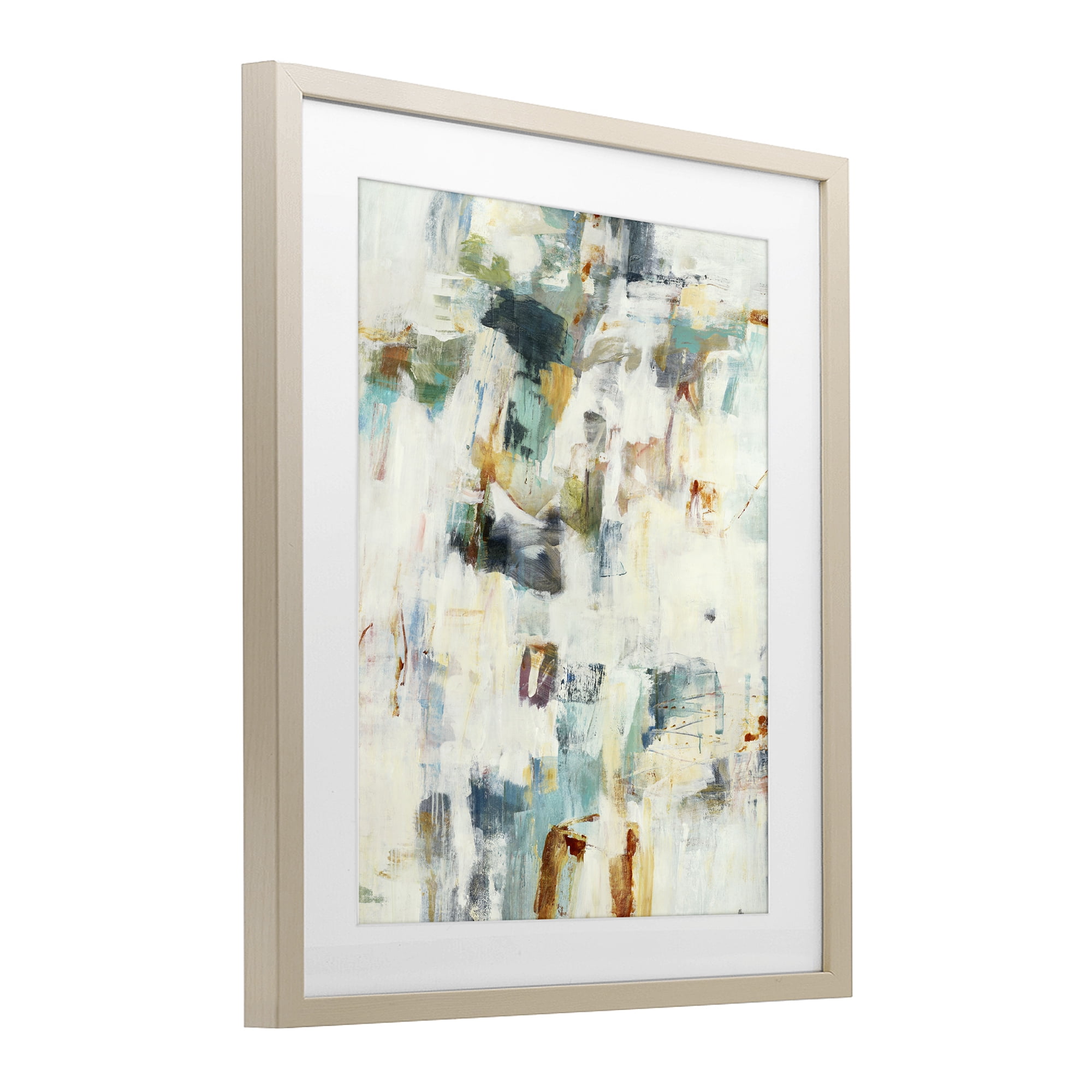 Stupell Industries Expressive Chaos Layers Birch Framed Print Under Glass, design by Lisa Ridgers