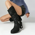 thumbnail image 6 of Women's Extra Wide Calf Knee High Boots Wide Width Slouchy Knee High Boots, 6 of 8